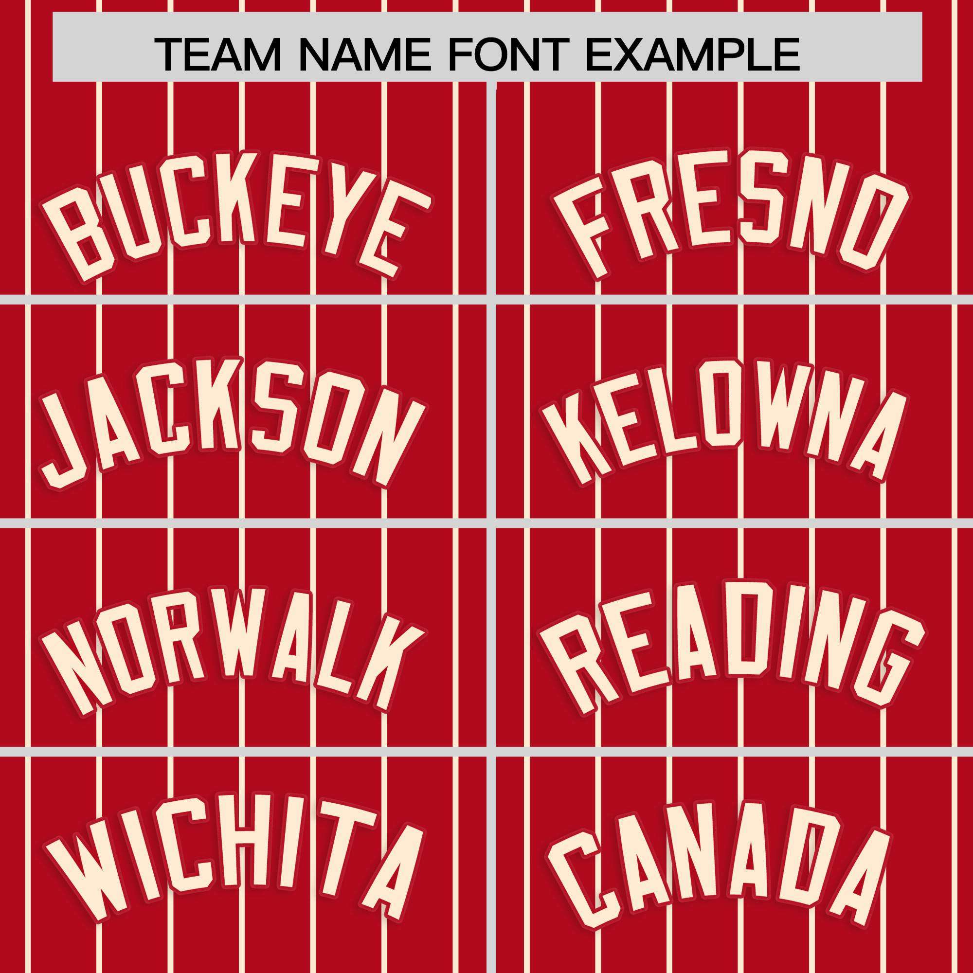 Custom Red Cream Stripe Fashion Raglan Sleeves Authentic Baseball Jersey