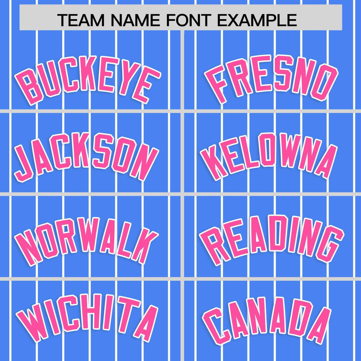 Custom Powder Blue Pink Stripe Fashion Raglan Sleeves Authentic Baseball Jersey