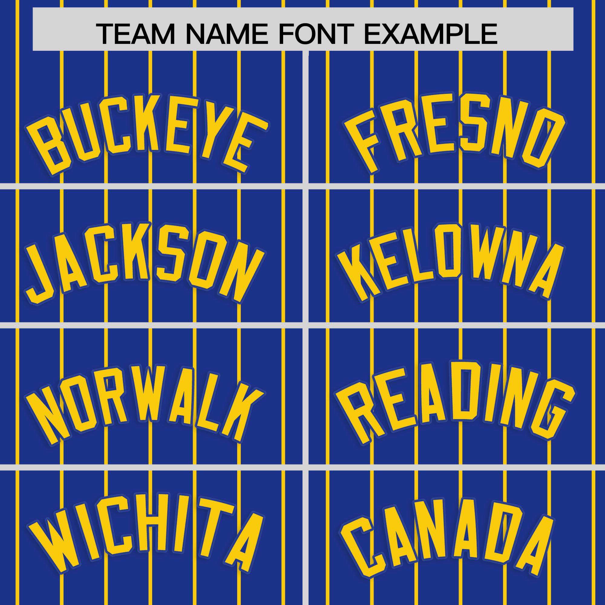 Custom Royal Gold Stripe Fashion Raglan Sleeves Authentic Baseball Jersey