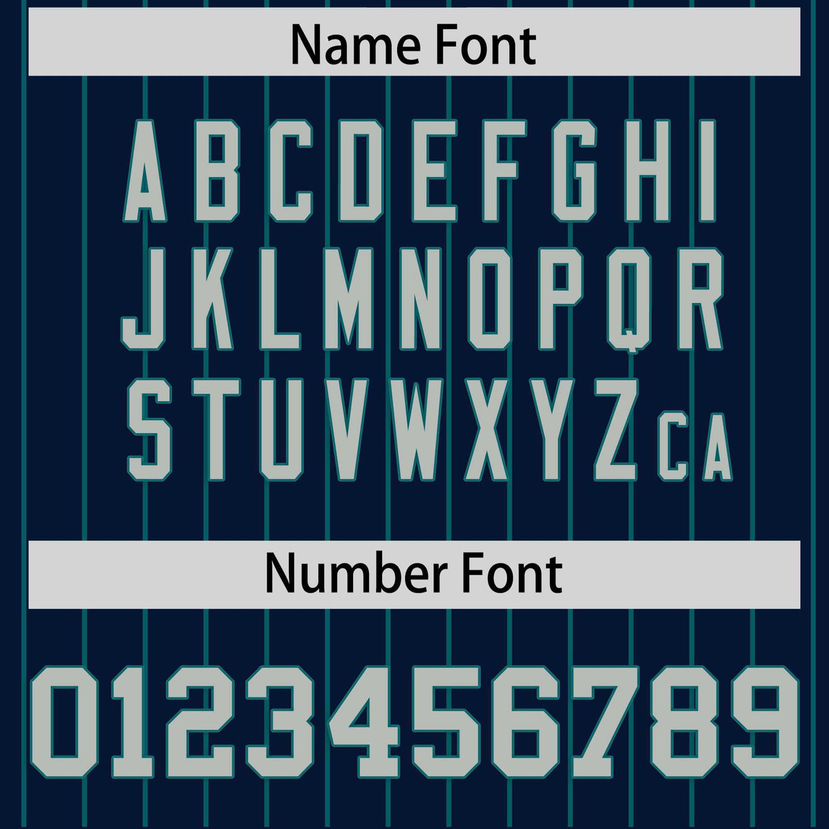 Custom Navy Aqua Stripe Fashion Raglan Sleeves Authentic Baseball Jersey