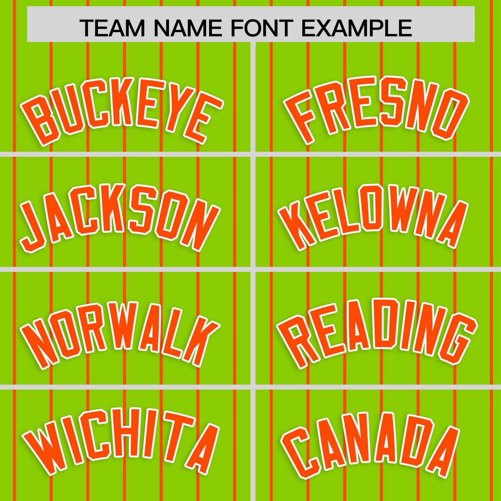 Custom Neon Green Orange Stripe Fashion Raglan Sleeves Authentic Baseball Jersey