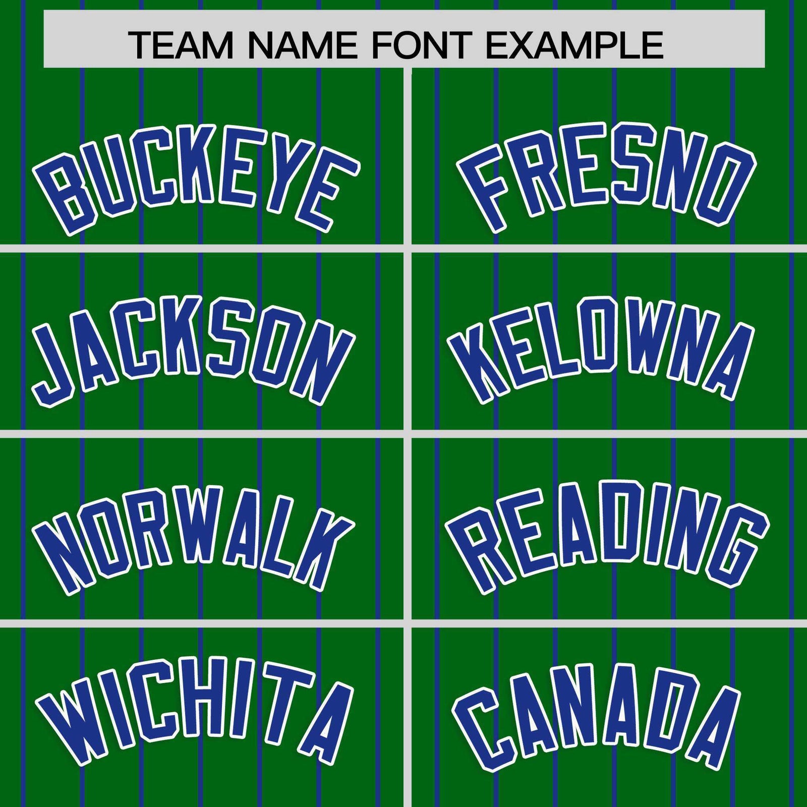 Custom Kelly Green Royal Stripe Fashion Raglan Sleeves Authentic Baseball Jersey