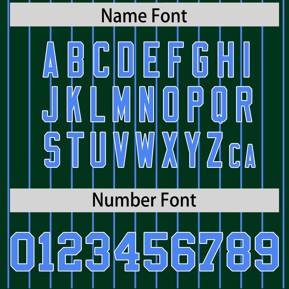 Custom Green Powder Blue Stripe Fashion Raglan Sleeves Authentic Baseball Jersey