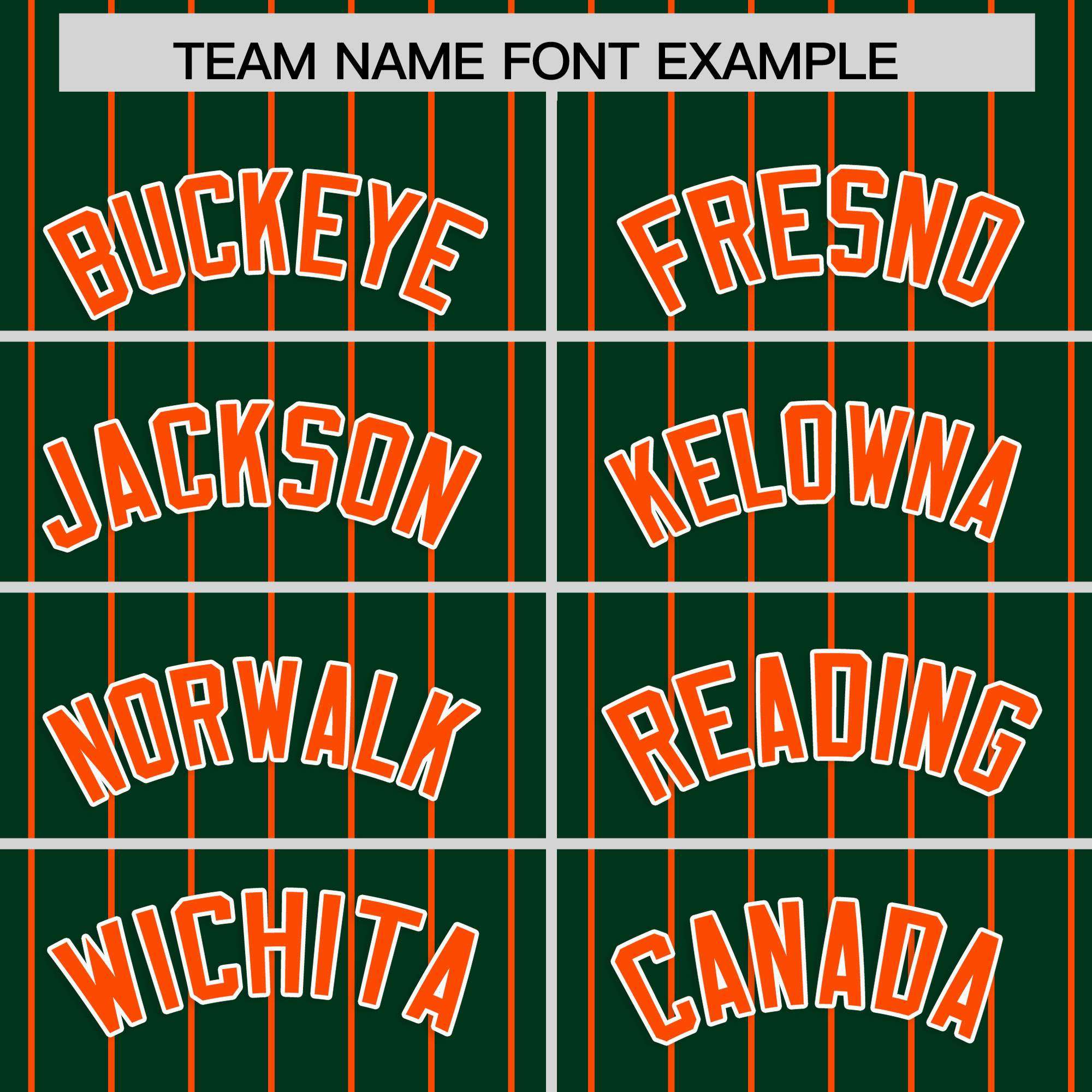 Custom Green Orange Stripe Fashion Raglan Sleeves Authentic Baseball Jersey