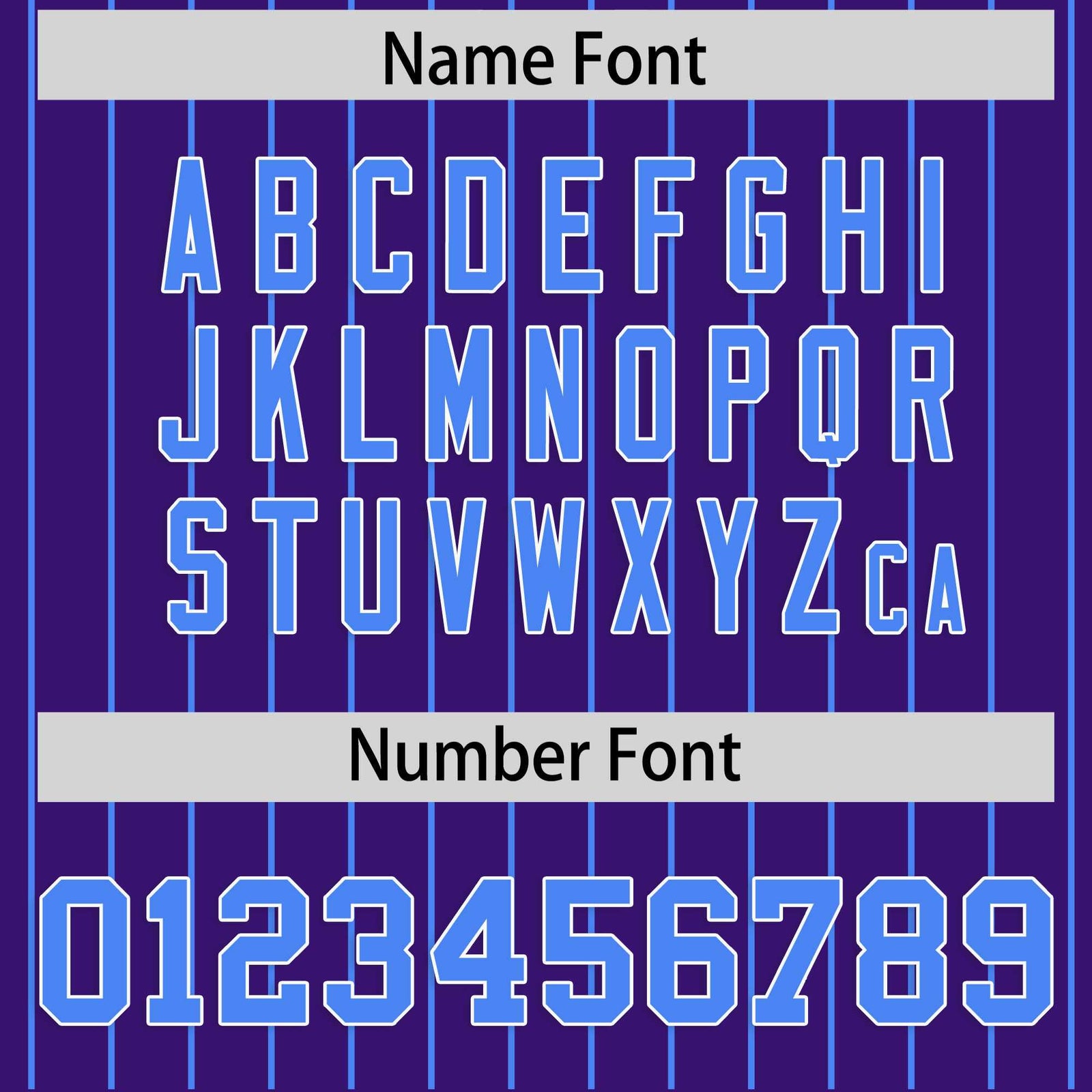 Custom Purple Powder Blue Stripe Fashion Raglan Sleeves Authentic Baseball Jersey