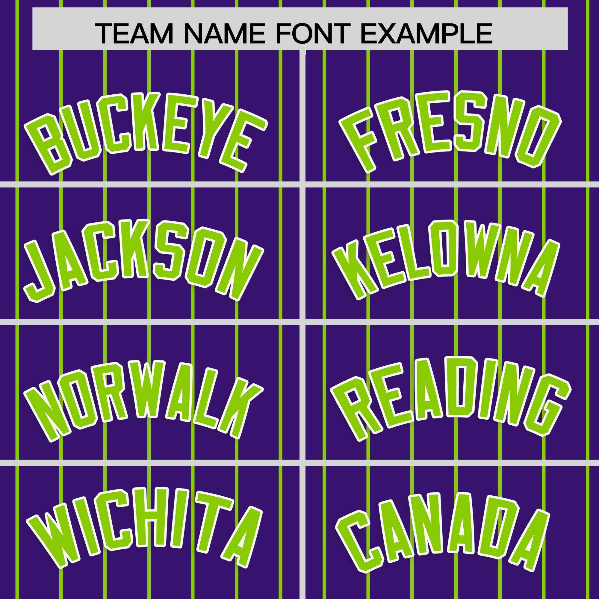 Custom Purple Neon Green Stripe Fashion Raglan Sleeves Authentic Baseball Jersey