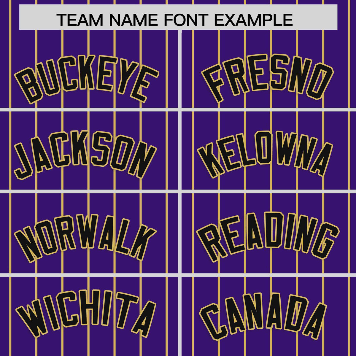 Custom Purple Old Gold Stripe Fashion Raglan Sleeves Authentic Baseball Jersey