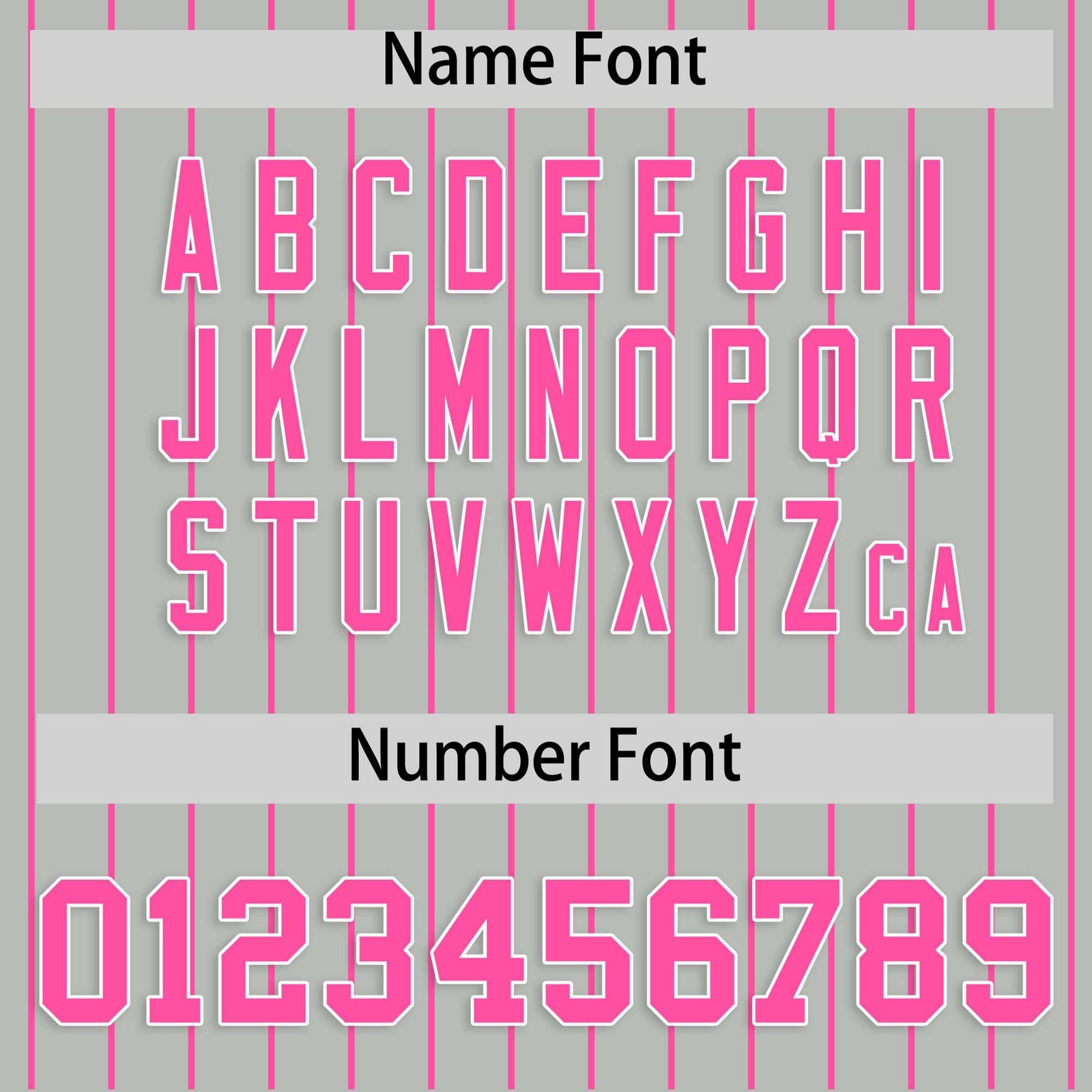 Custom Gray Pink Stripe Fashion Raglan Sleeves Authentic Baseball Jersey