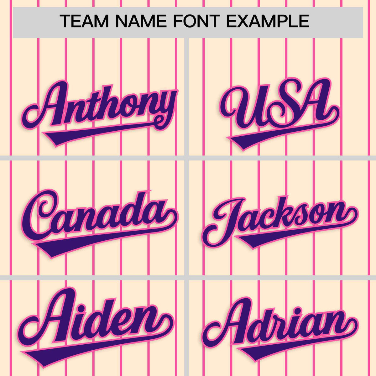 Custom Cream Pink Stripe Fashion Raglan Sleeves Authentic Baseball Jersey