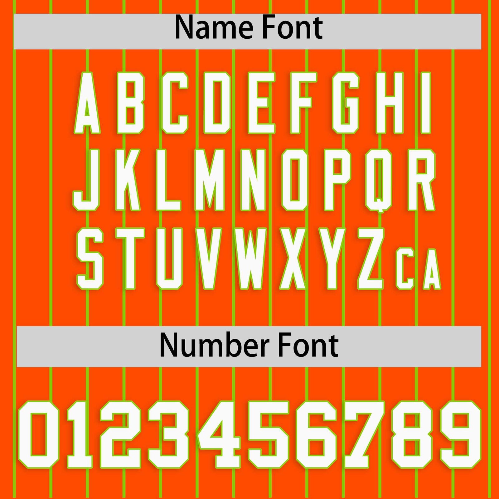 Custom Orange Neon Green Stripe Fashion Raglan Sleeves Authentic Baseball Jersey