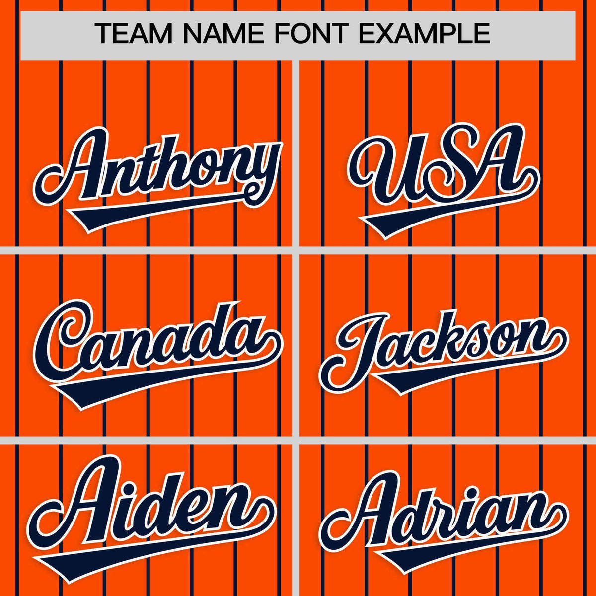Custom Orange Navy Stripe Fashion Raglan Sleeves Authentic Baseball Jersey