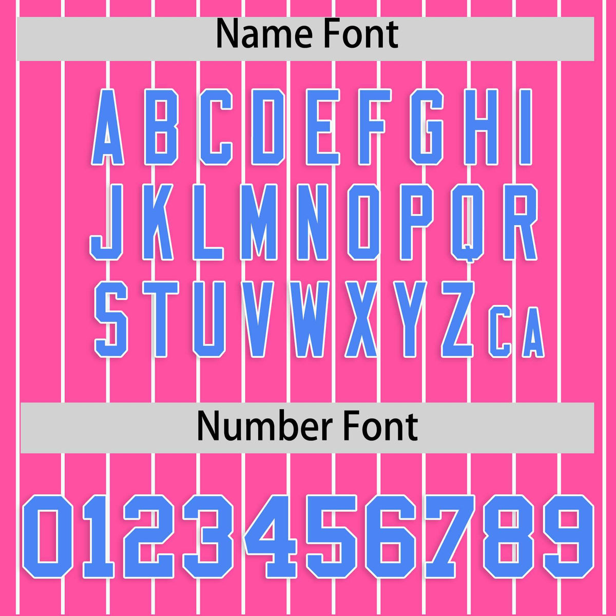 Custom Pink Powder Blue Stripe Fashion Raglan Sleeves Authentic Baseball Jersey