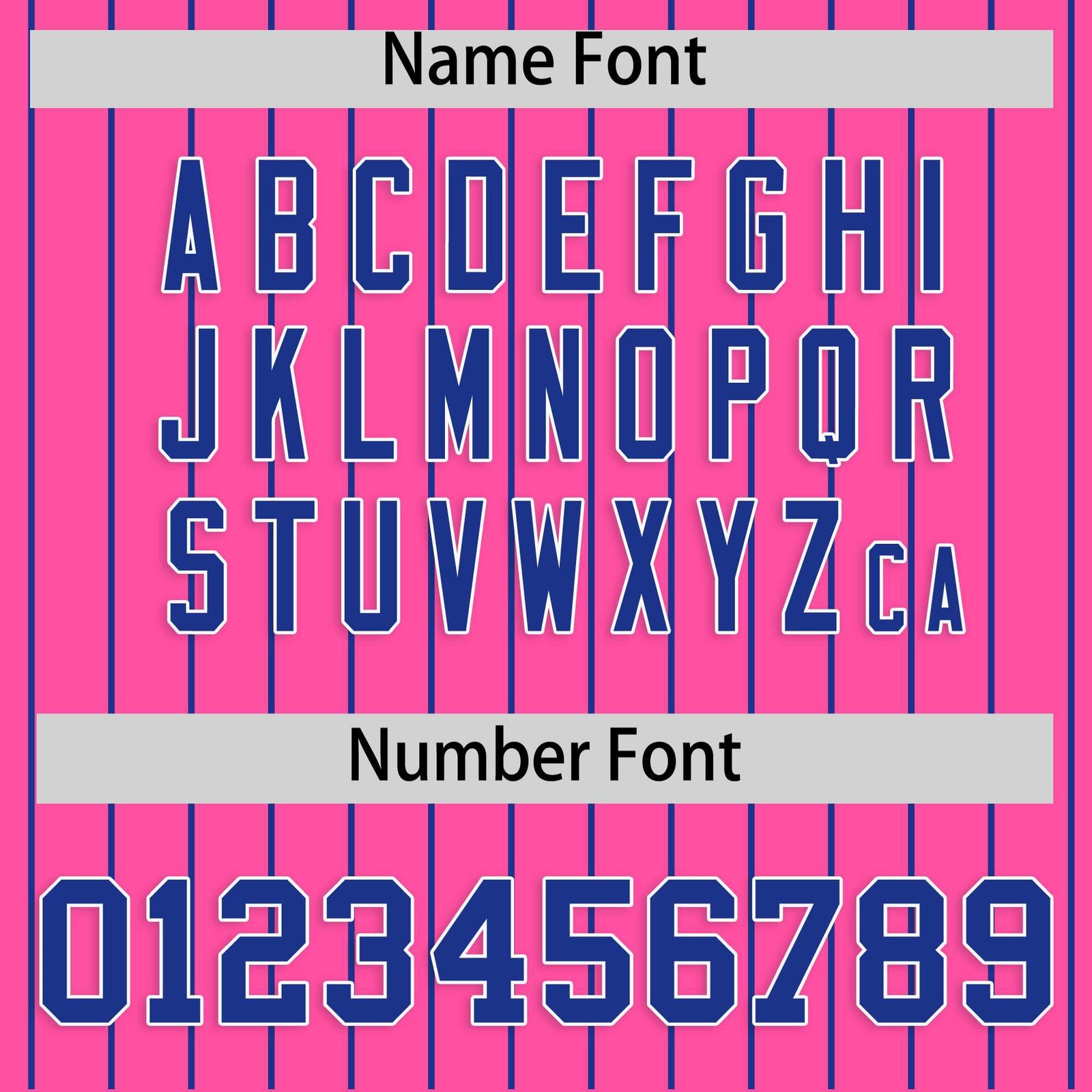 Custom Pink Royal Stripe Fashion Raglan Sleeves Authentic Baseball Jersey