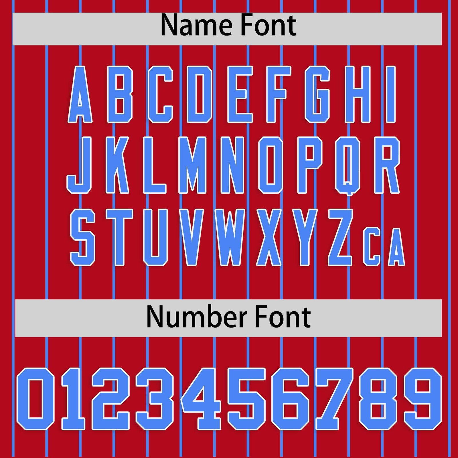 Custom Red Powder Blue Stripe Fashion Raglan Sleeves Authentic Baseball Jersey