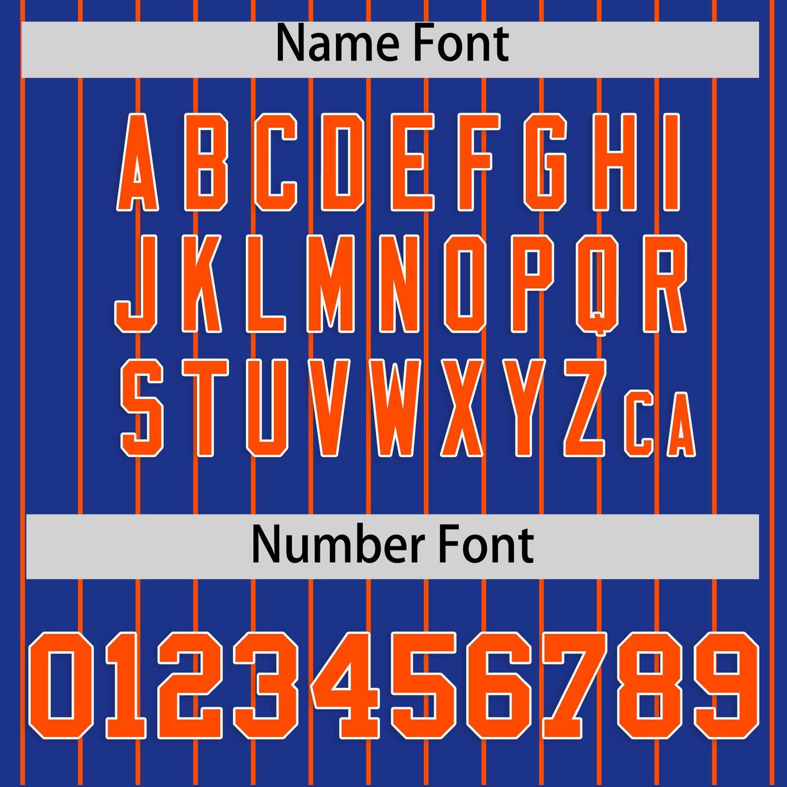 Custom Royal Orange Stripe Fashion Raglan Sleeves Authentic Baseball Jersey