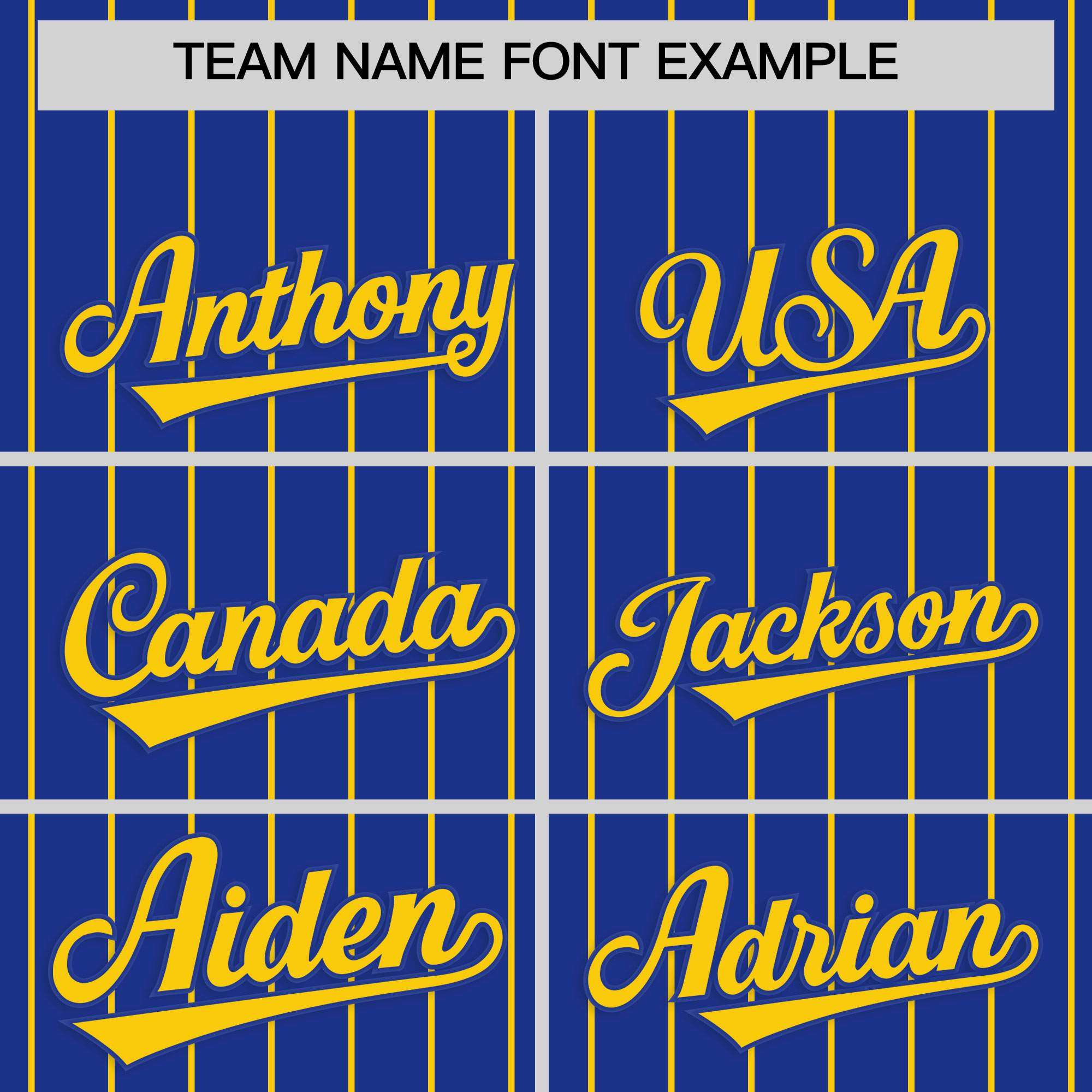 Custom Royal Gold Stripe Fashion Raglan Sleeves Authentic Baseball Jersey