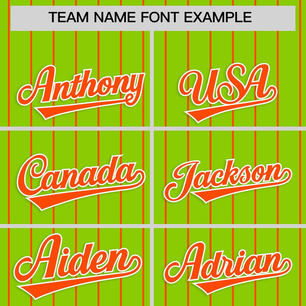 Custom Neon Green Orange Stripe Fashion Raglan Sleeves Authentic Baseball Jersey