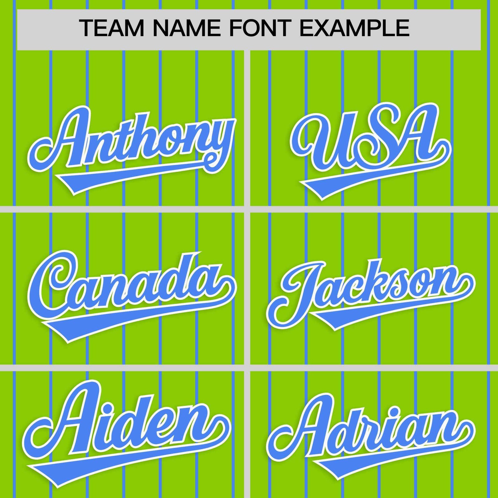 Custom Neon Green Powder Blue Stripe Fashion Raglan Sleeves Authentic Baseball Jersey