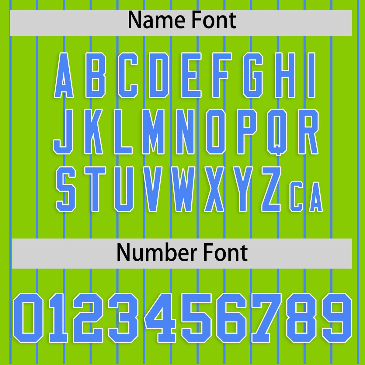 Custom Neon Green Powder Blue Stripe Fashion Raglan Sleeves Authentic Baseball Jersey