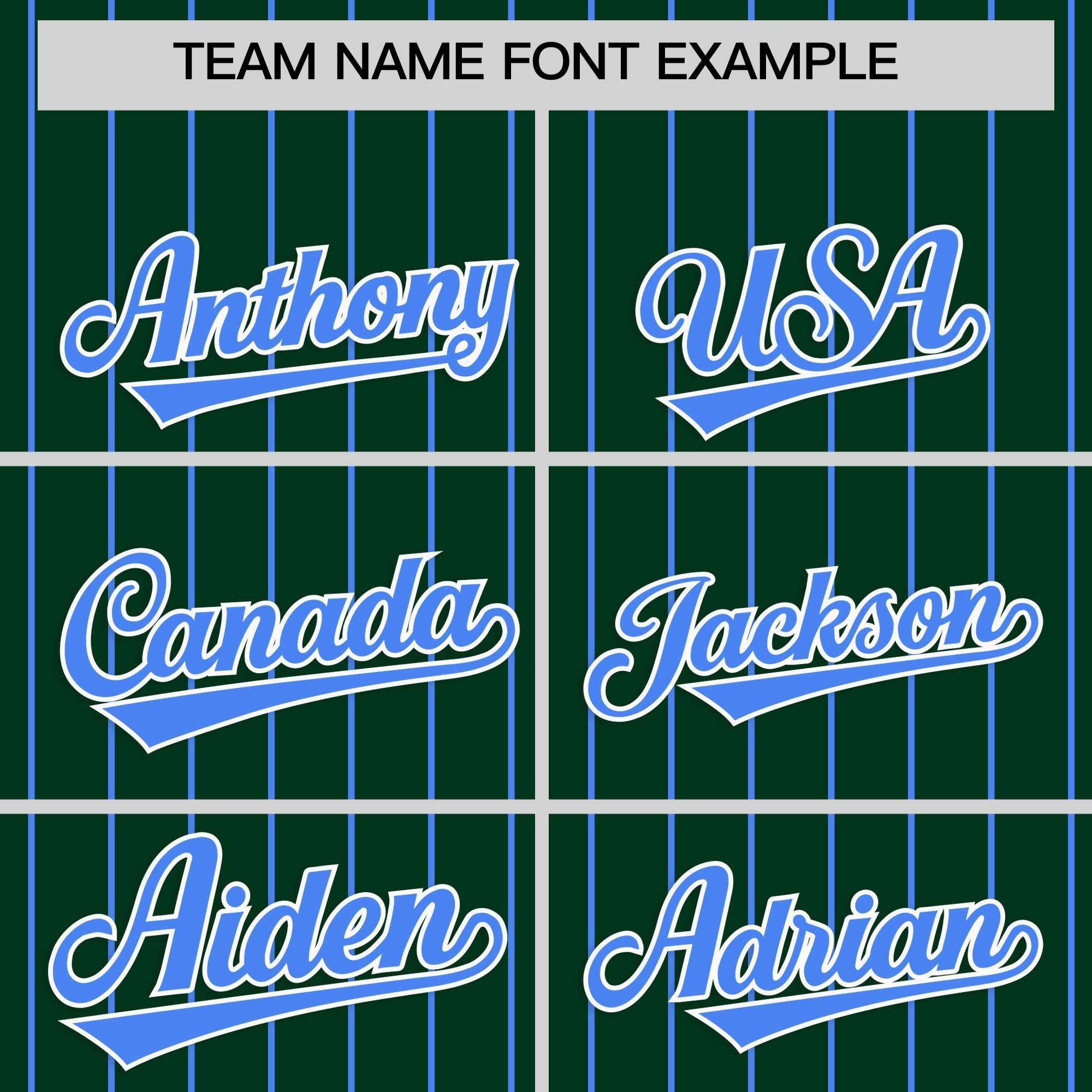 Custom Green Powder Blue Stripe Fashion Raglan Sleeves Authentic Baseball Jersey