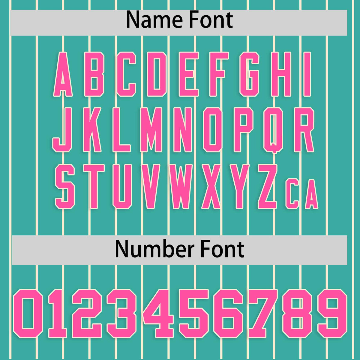 Custom Bright Green Pink Stripe Fashion Raglan Sleeves Authentic Baseball Jersey