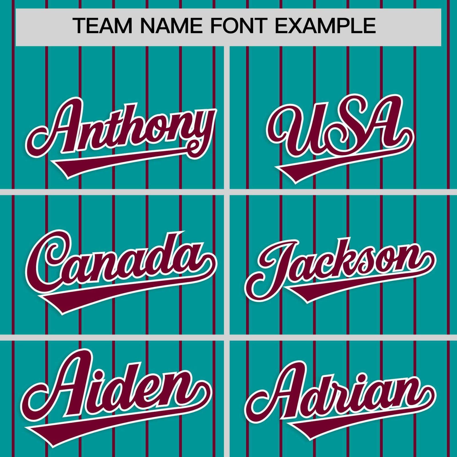 Custom Aqua Crimson Stripe Fashion Raglan Sleeves Authentic Baseball Jersey