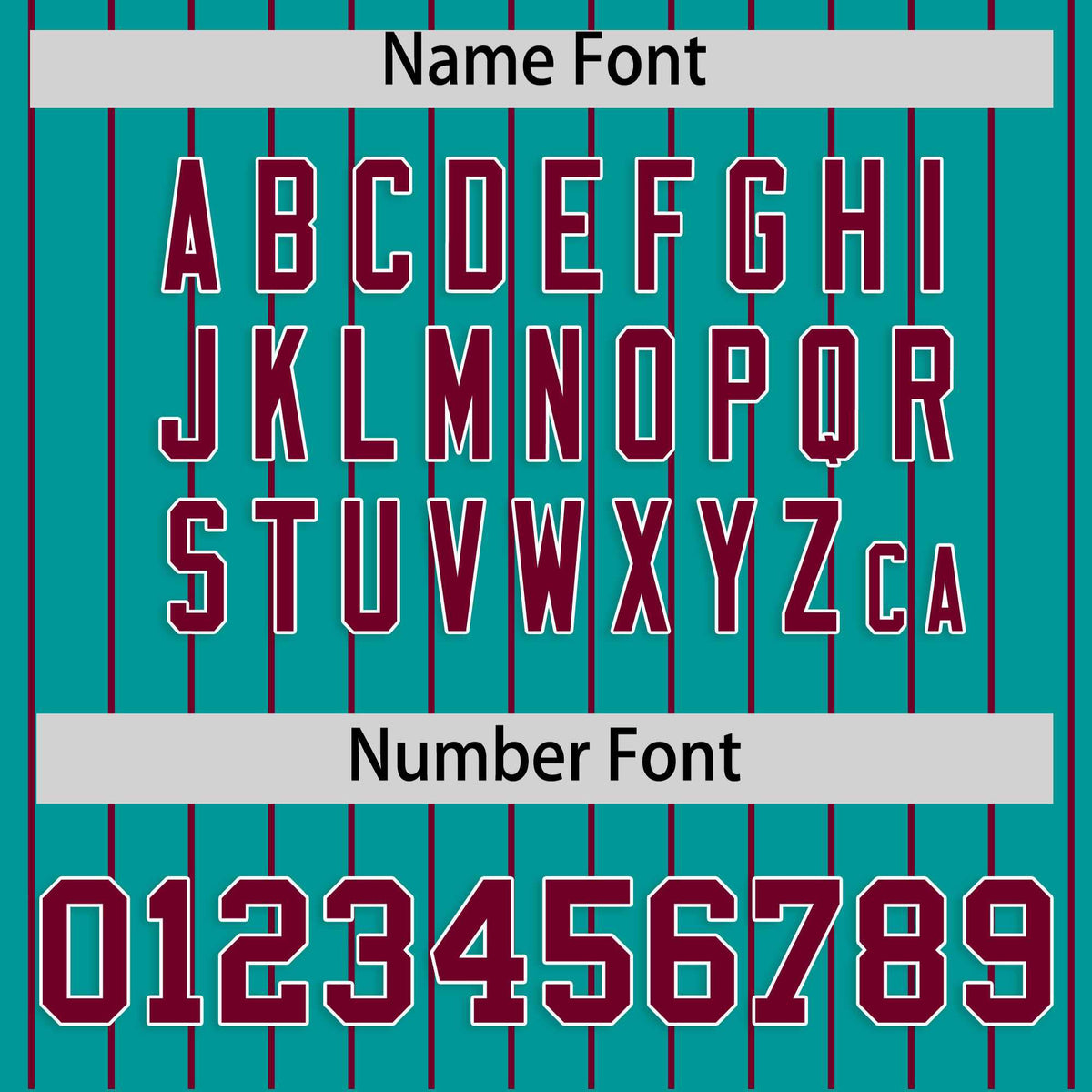 Custom Aqua Crimson Stripe Fashion Raglan Sleeves Authentic Baseball Jersey