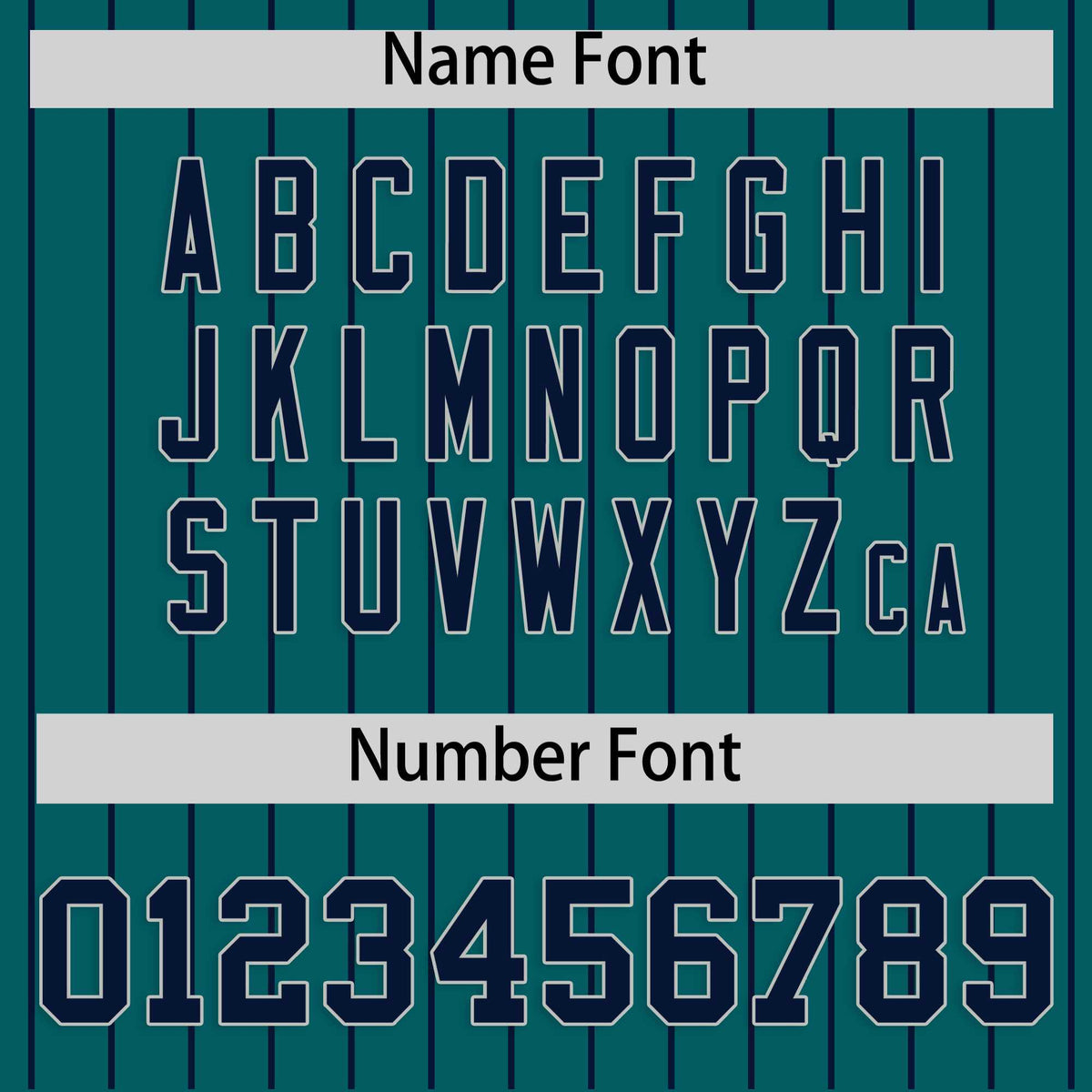 Custom Aqua Navy Stripe Fashion Raglan Sleeves Authentic Baseball Jersey