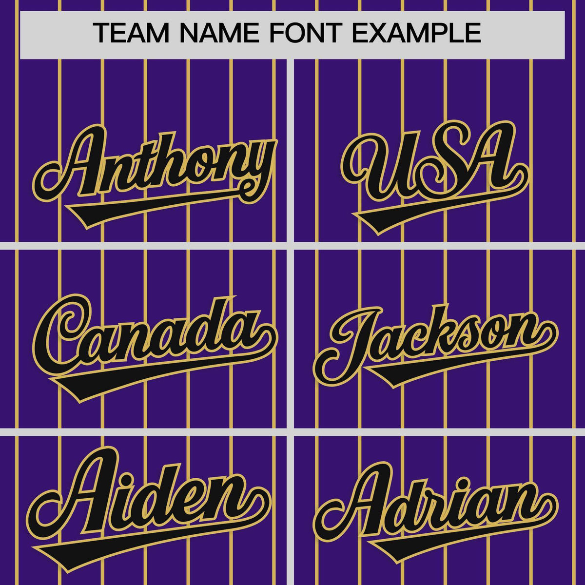 Custom Purple Old Gold Stripe Fashion Raglan Sleeves Authentic Baseball Jersey