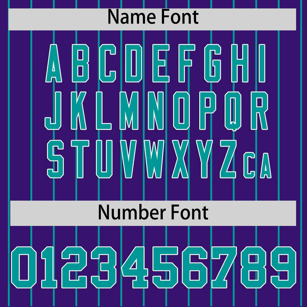 Custom Purple Aqua Stripe Fashion Raglan Sleeves Authentic Baseball Jersey