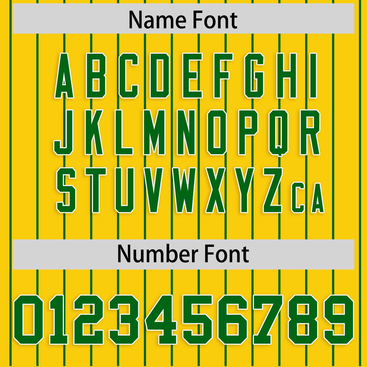 Custom Gold Kelly Green Stripe Fashion Raglan Sleeves Authentic Baseball Jersey