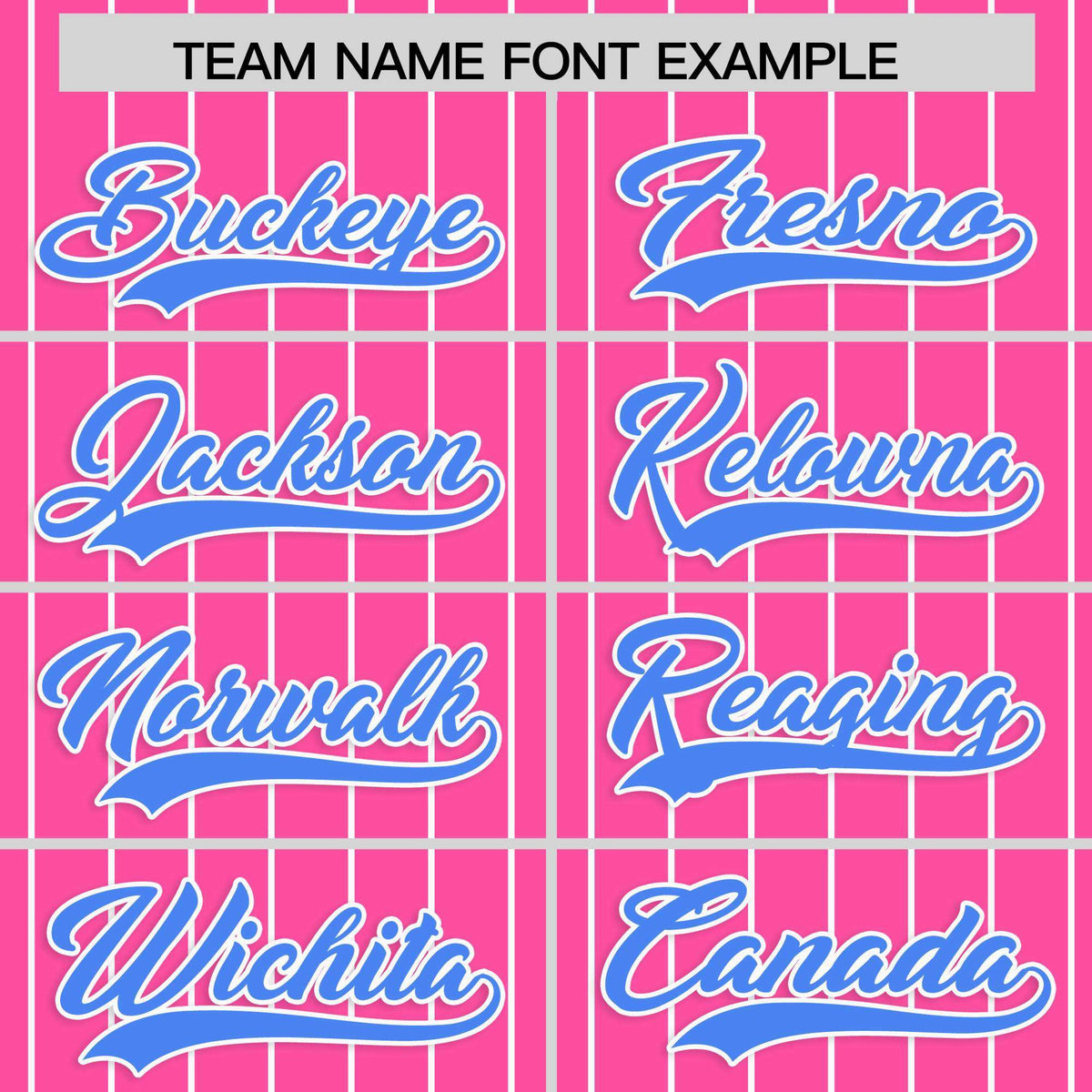 Custom Pink Powder Blue Stripe Fashion Raglan Sleeves Authentic Baseball Jersey