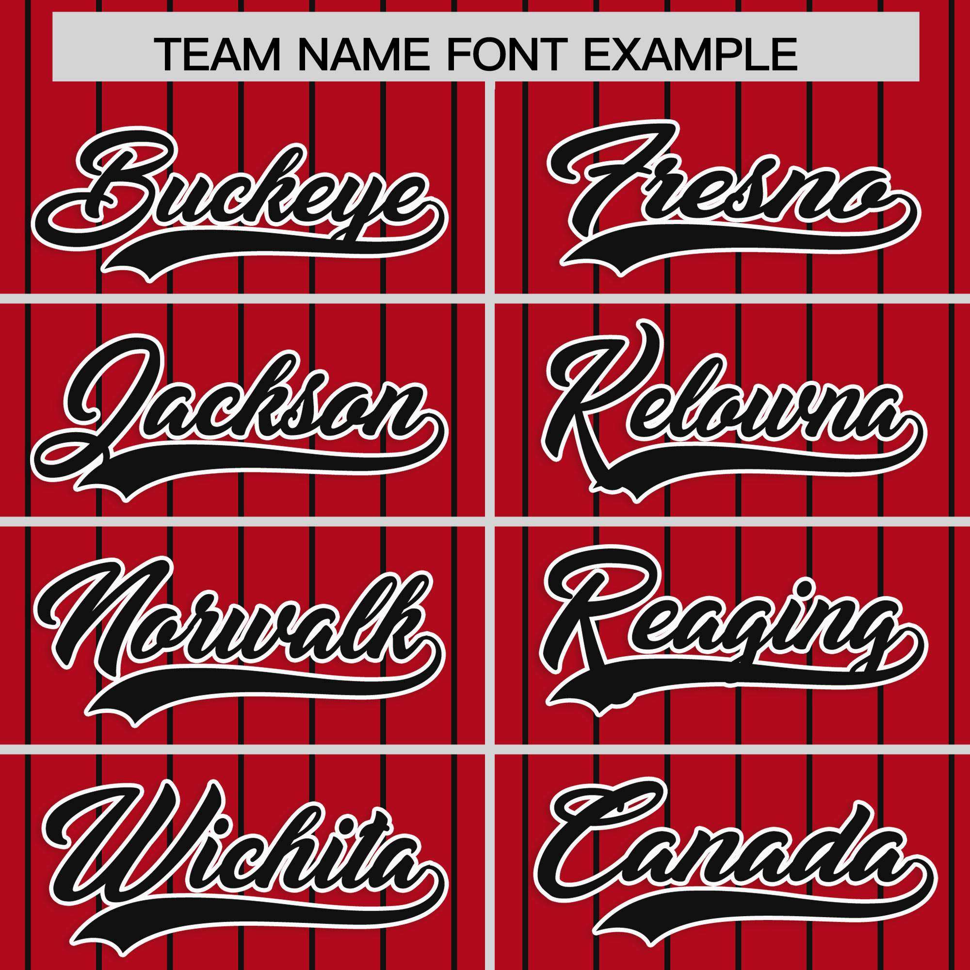 Custom Red Black Stripe Fashion Raglan Sleeves Authentic Baseball Jersey