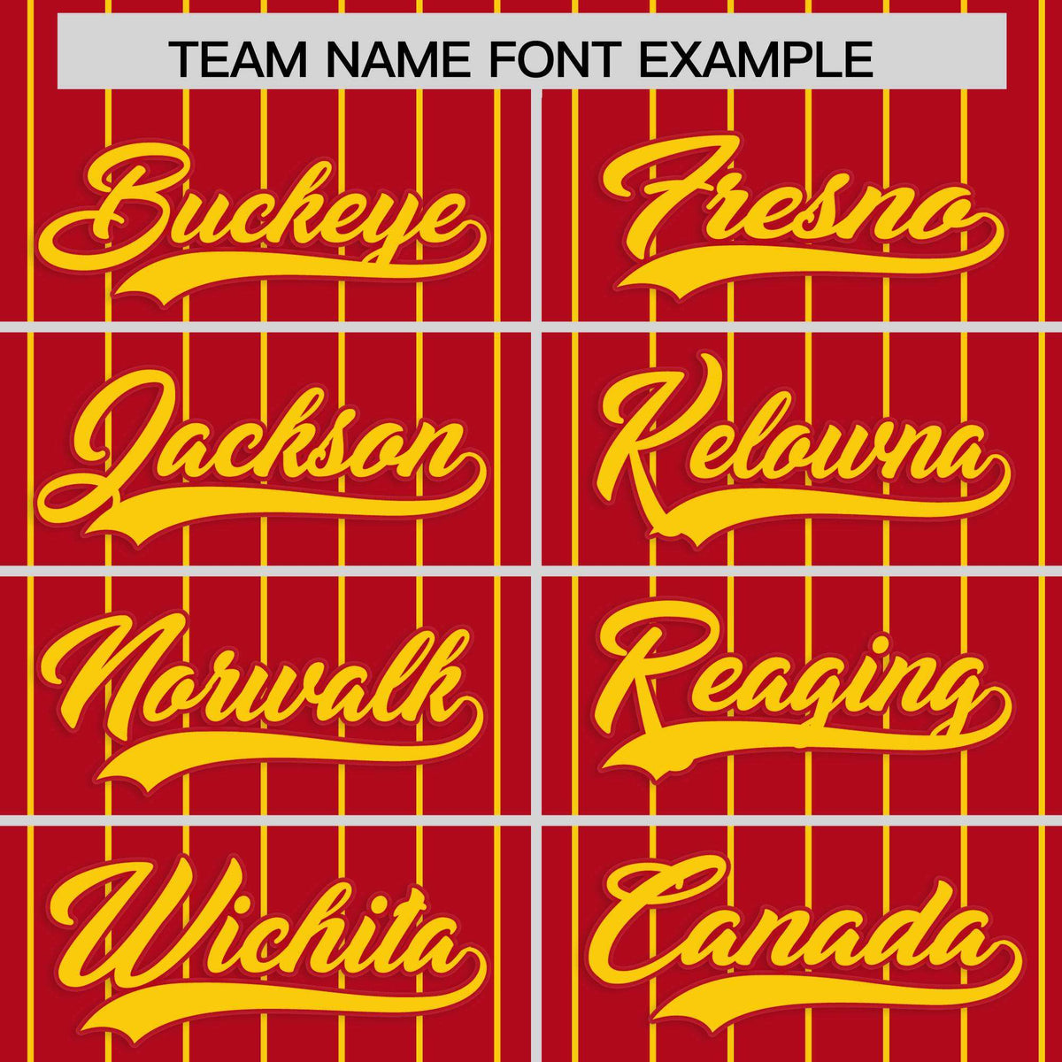 Custom Red Gold Stripe Fashion Raglan Sleeves Authentic Baseball Jersey