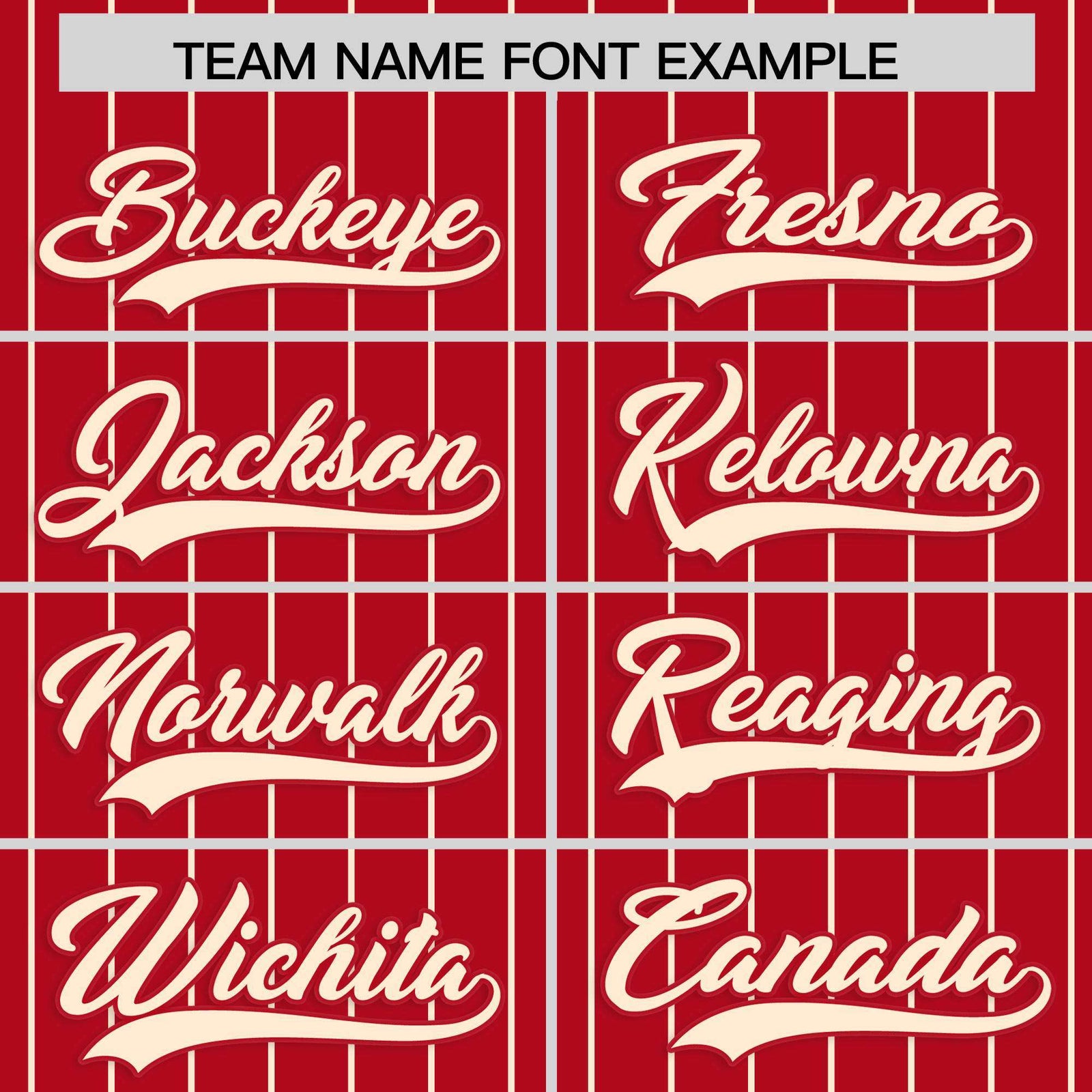 Custom Red Cream Stripe Fashion Raglan Sleeves Authentic Baseball Jersey