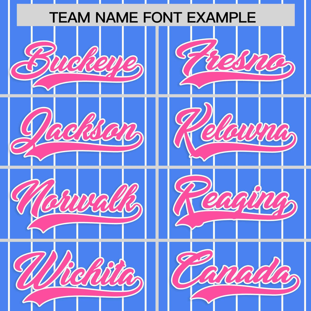 Custom Powder Blue Pink Stripe Fashion Raglan Sleeves Authentic Baseball Jersey