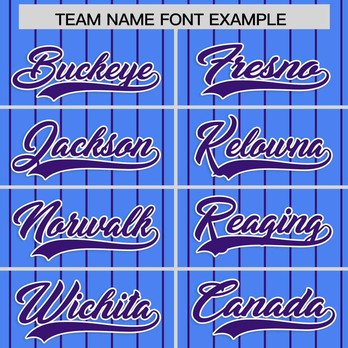 Custom Powder Blue Purple Stripe Fashion Raglan Sleeves Authentic Baseball Jersey