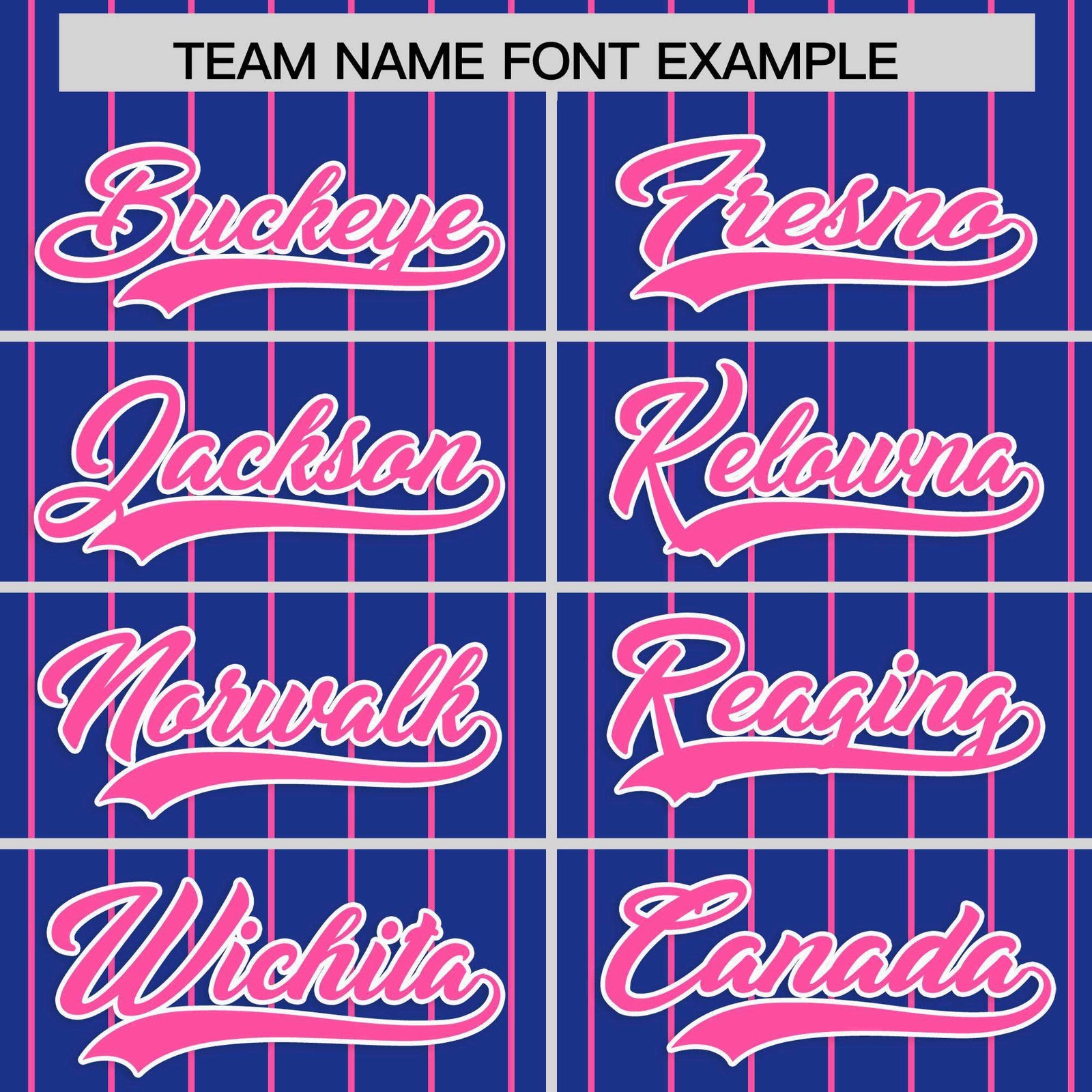 Custom Royal Pink Stripe Fashion Raglan Sleeves Authentic Baseball Jersey