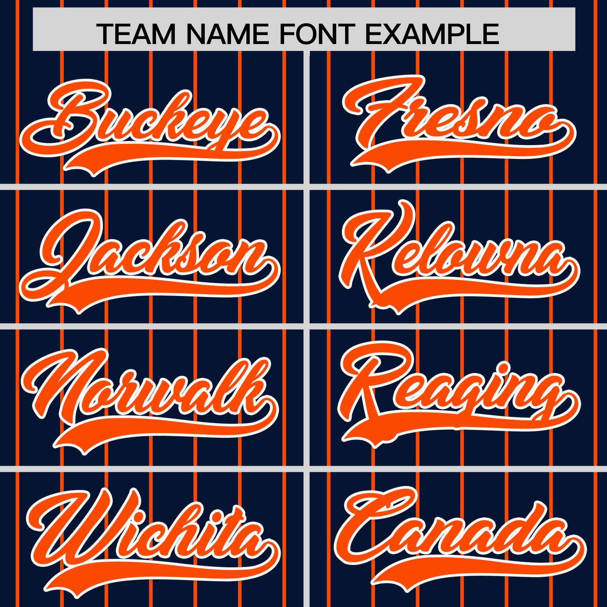 Custom Navy Orange Stripe Fashion Raglan Sleeves Authentic Baseball Jersey