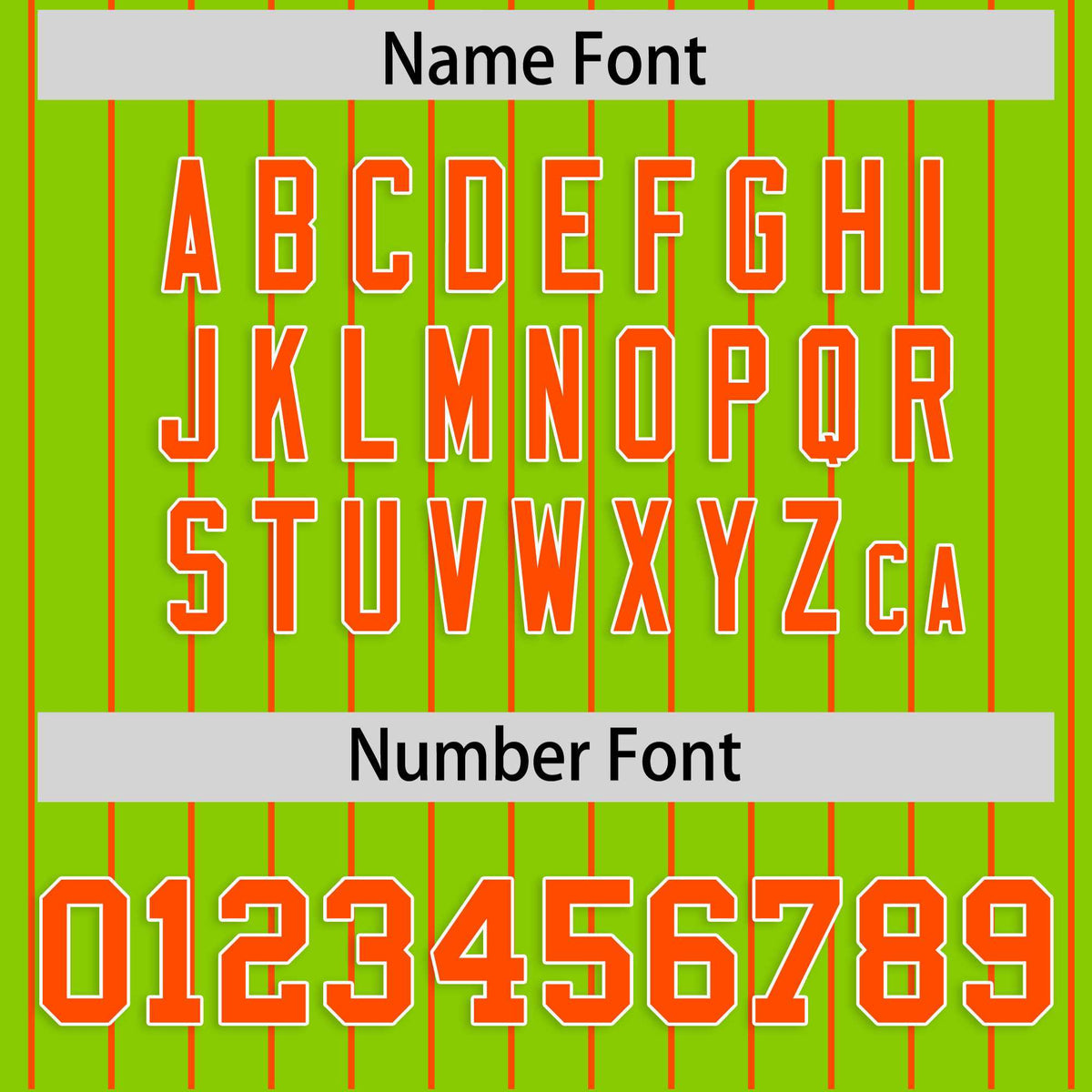 Custom Neon Green Orange Stripe Fashion Raglan Sleeves Authentic Baseball Jersey