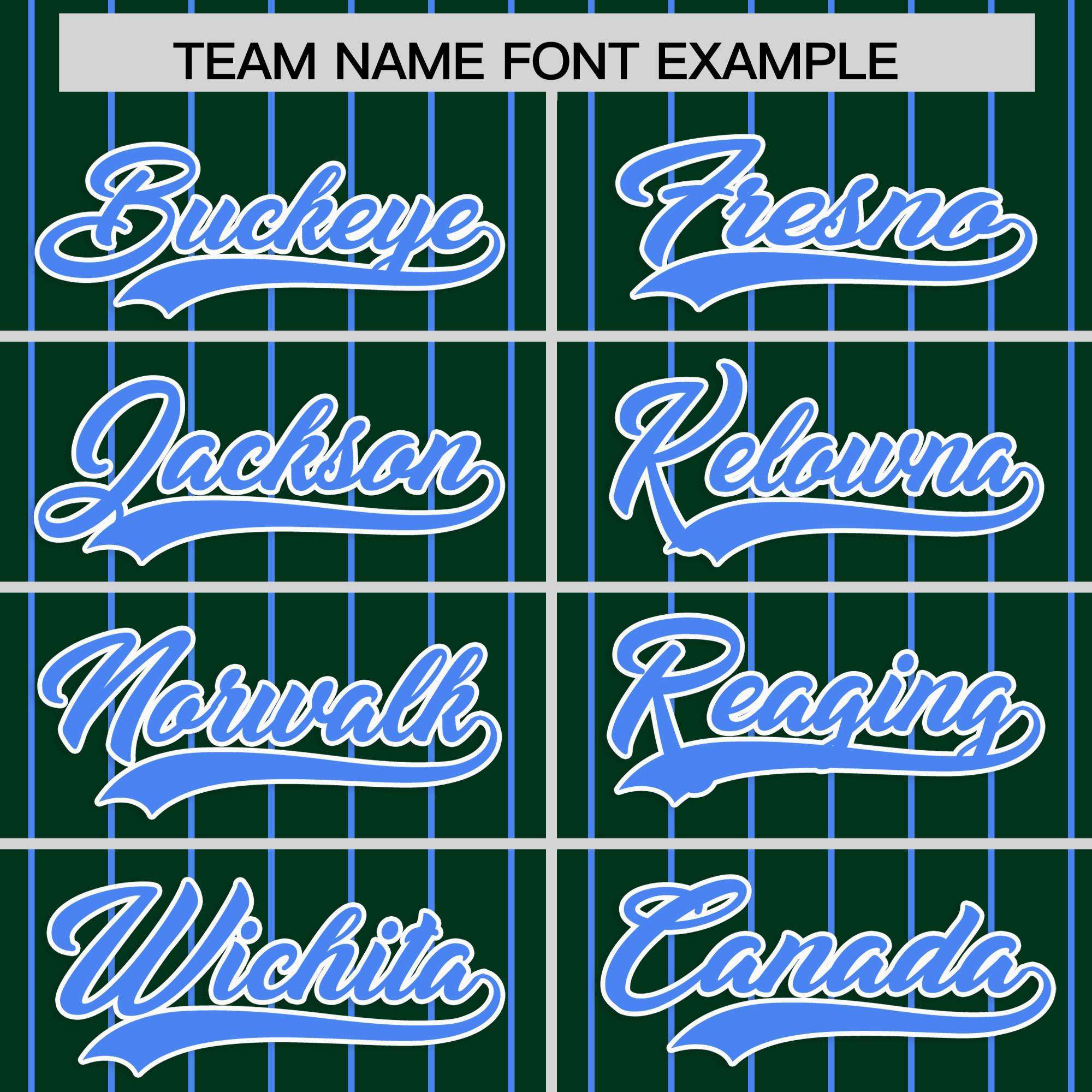 Custom Green Powder Blue Stripe Fashion Raglan Sleeves Authentic Baseball Jersey