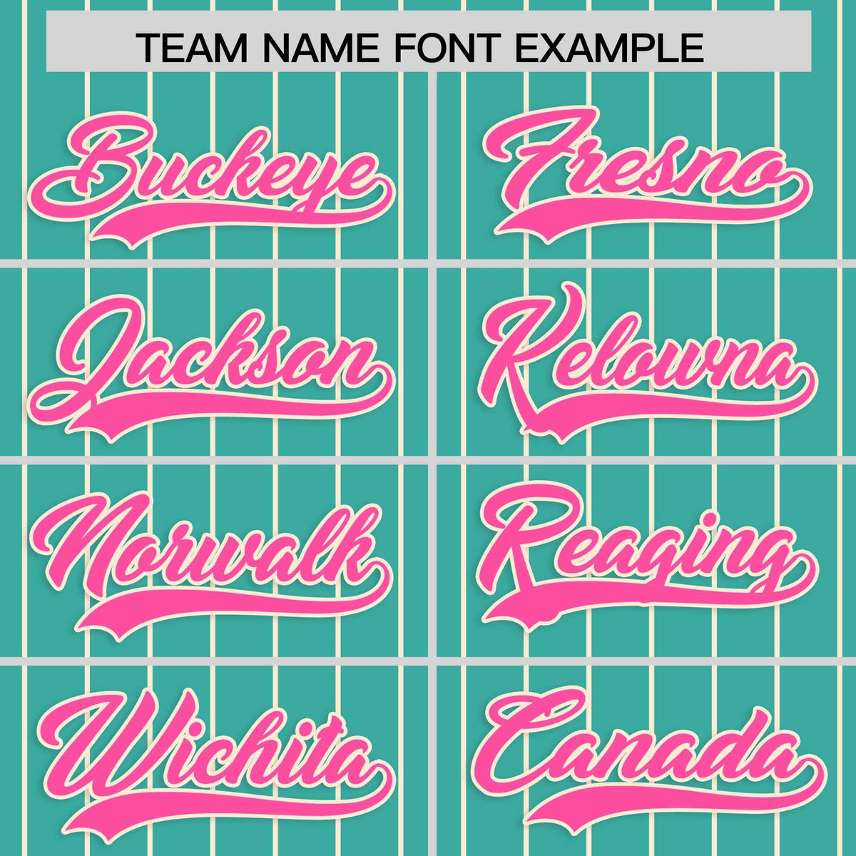 Custom Bright Green Pink Stripe Fashion Raglan Sleeves Authentic Baseball Jersey