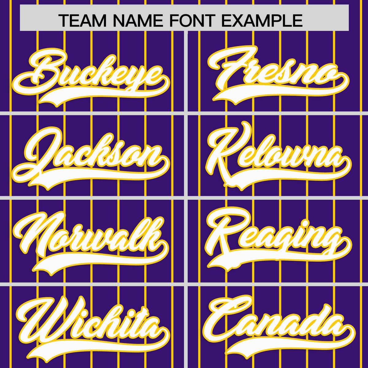 Custom Purple Gold Stripe Fashion Raglan Sleeves Authentic Baseball Jersey