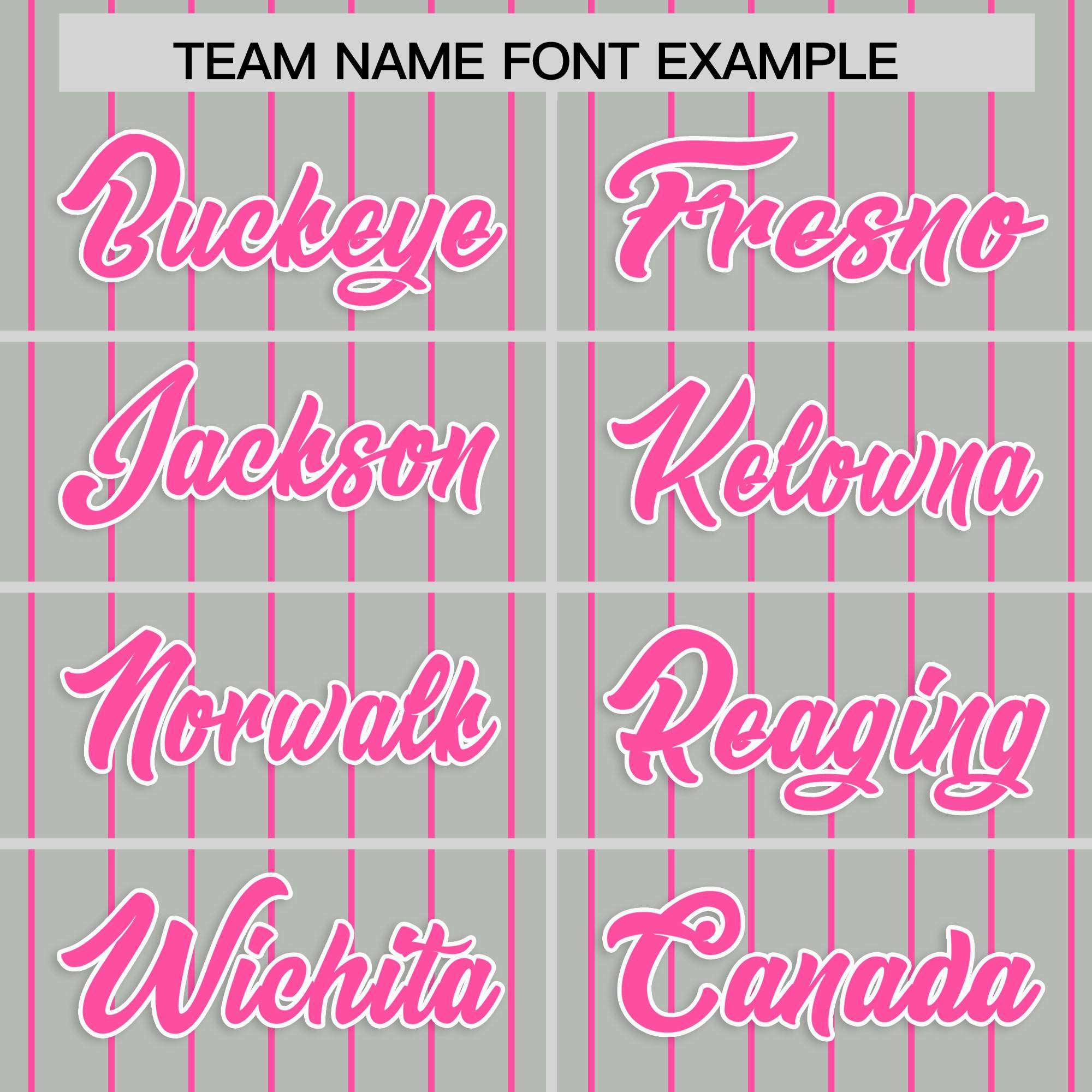 Custom Gray Pink Stripe Fashion Raglan Sleeves Authentic Baseball Jersey