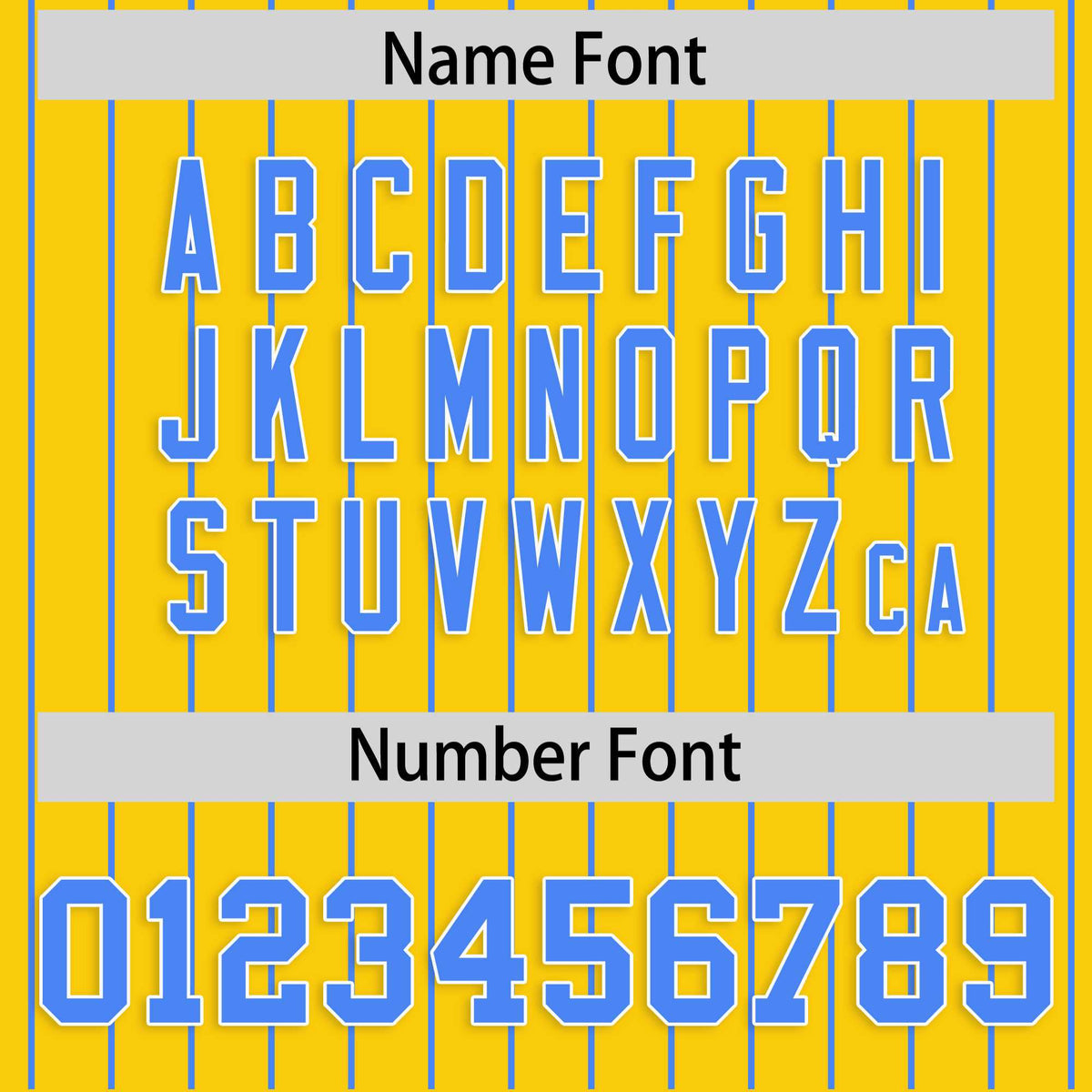 Custom Gold Powder Blue Stripe Fashion Raglan Sleeves Authentic Baseball Jersey