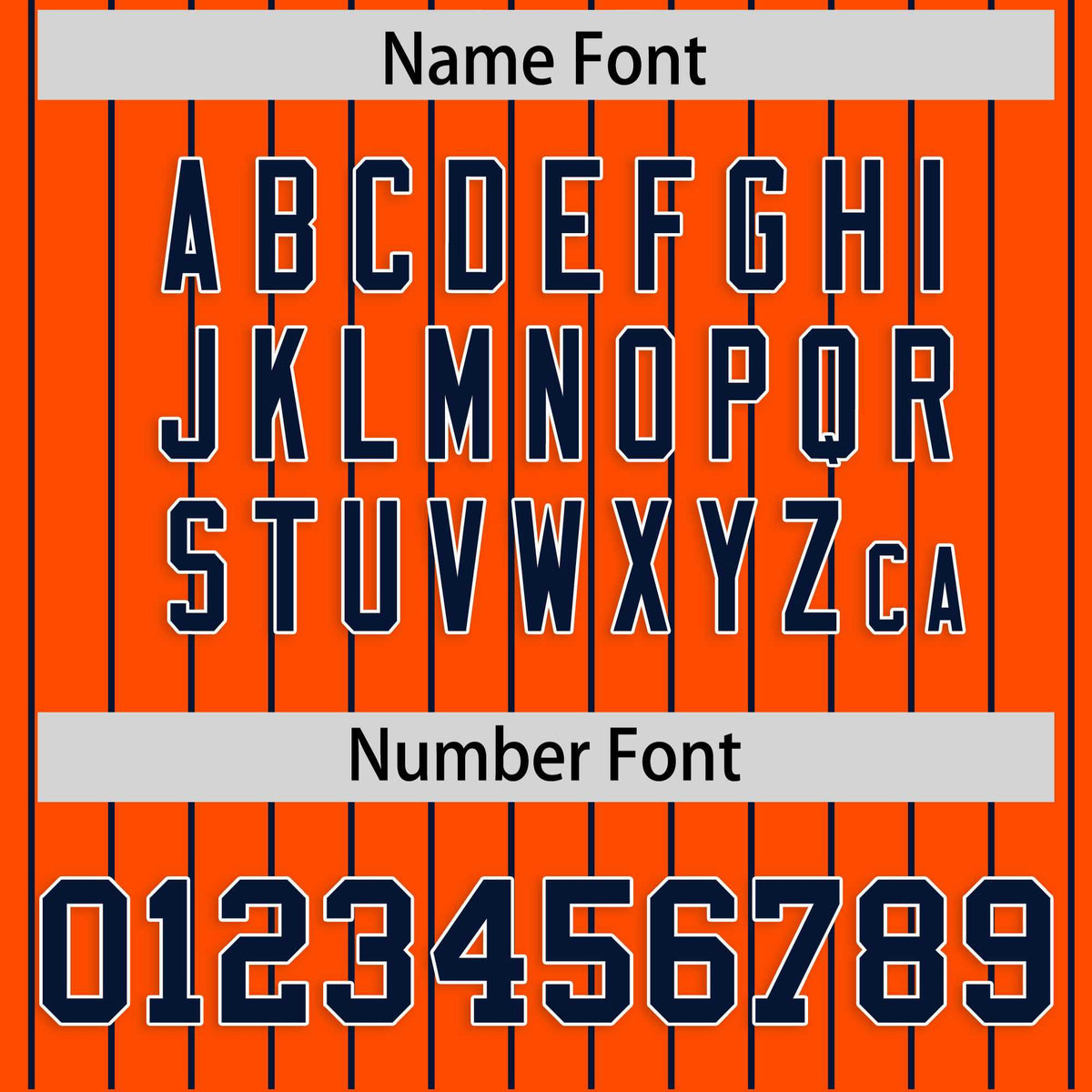 Custom Orange Navy Stripe Fashion Raglan Sleeves Authentic Baseball Jersey