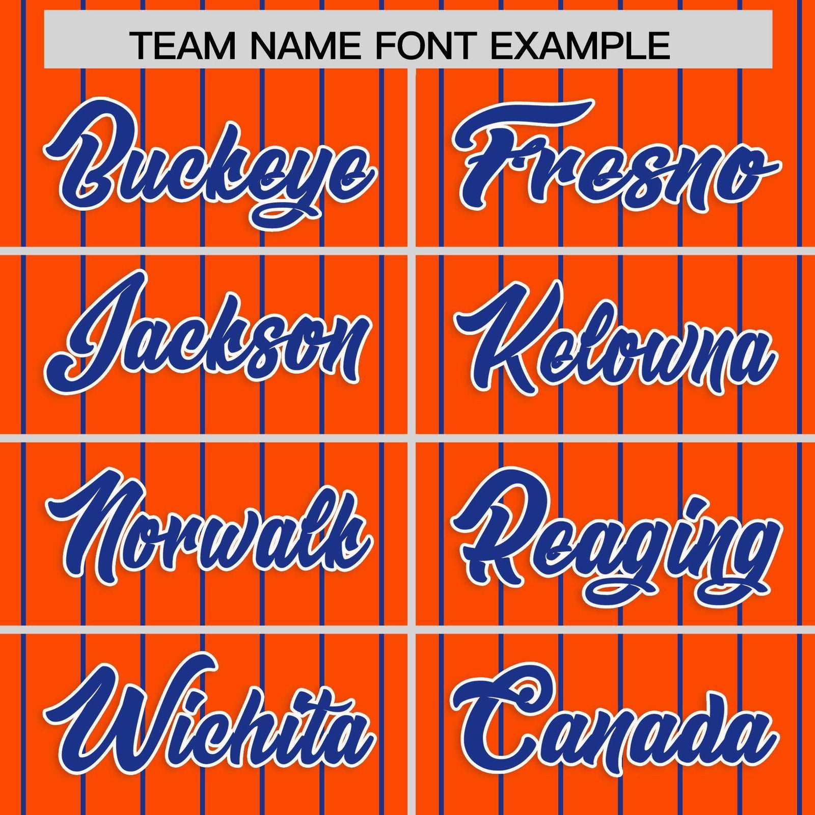 Custom Orange Royal Stripe Fashion Raglan Sleeves Authentic Baseball Jersey