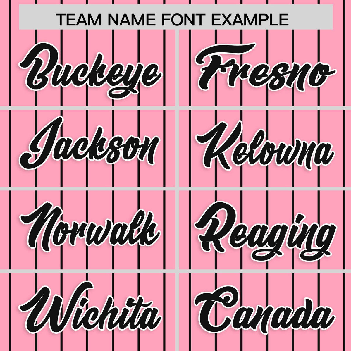 Custom Light Pink Black Stripe Fashion Raglan Sleeves Authentic Baseball Jersey