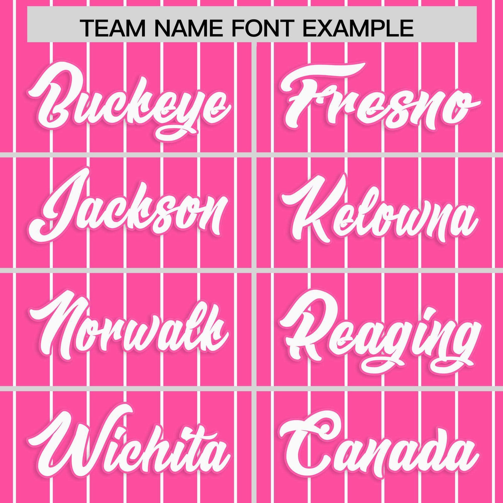 Custom Pink White Stripe Fashion Raglan Sleeves Authentic Baseball Jersey