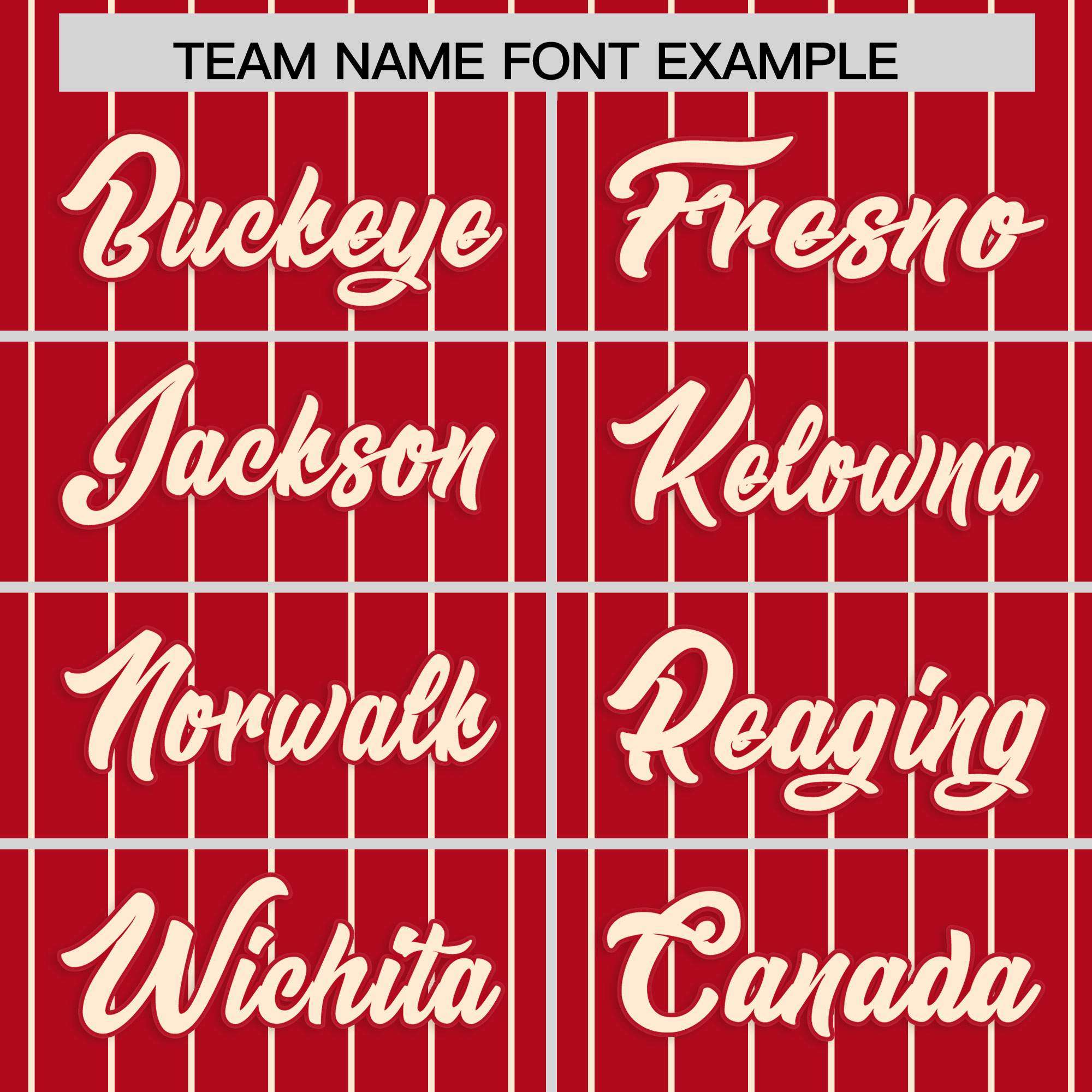 Custom Red Cream Stripe Fashion Raglan Sleeves Authentic Baseball Jersey